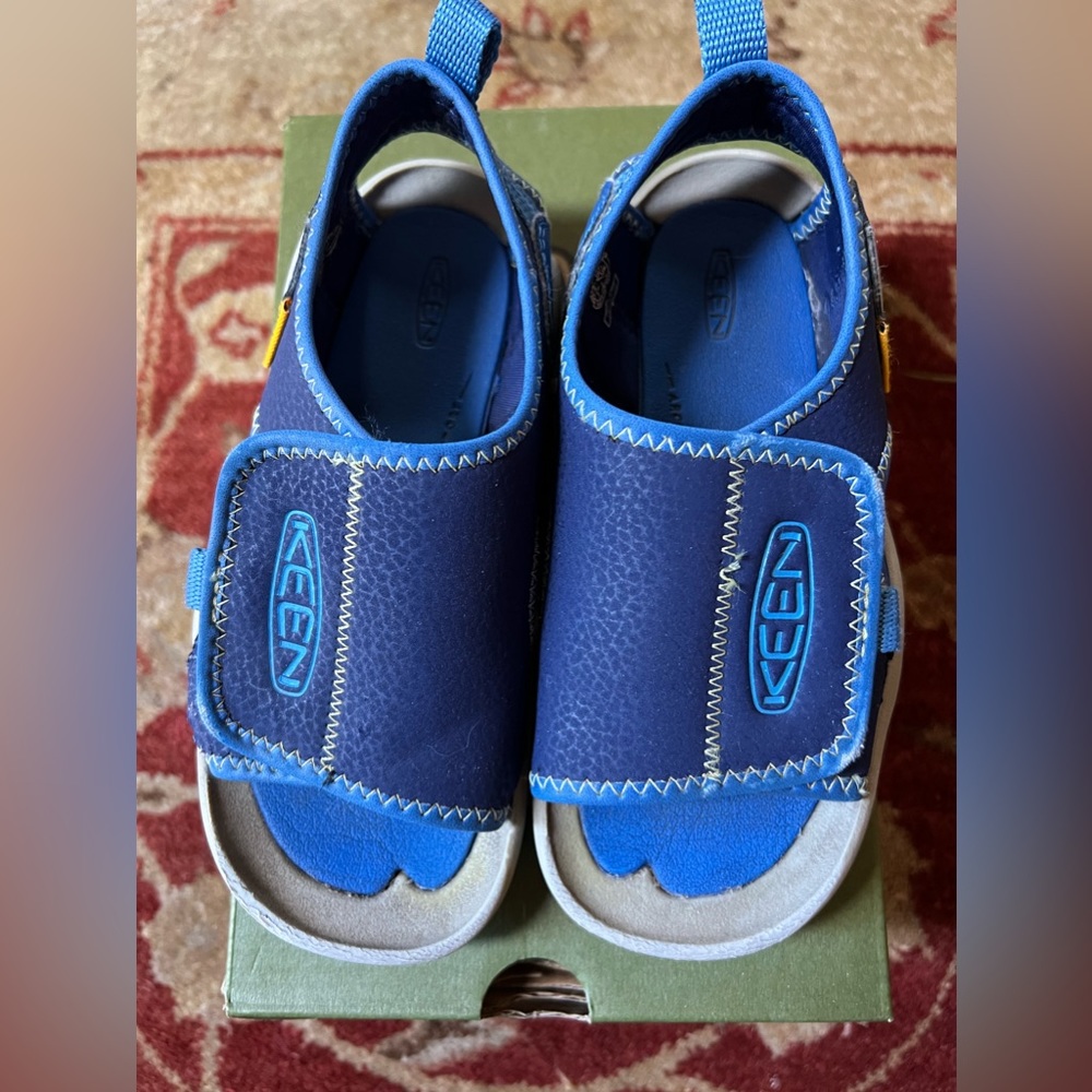 Keen Kids Knotch River Water Sandal Toddler 11 M-Blue